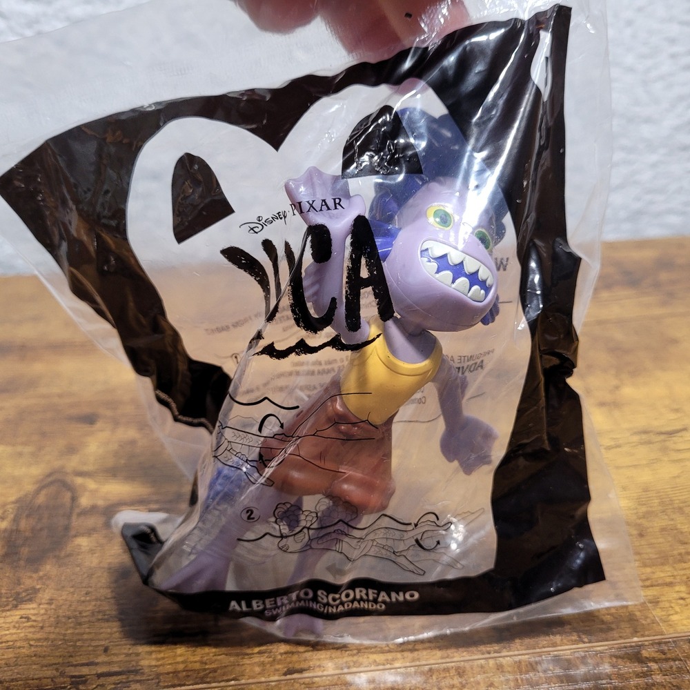 Disney Pixar Luca‎ Alberto Scorfano McDonalds Happy Meal Toy #5 New In Bag